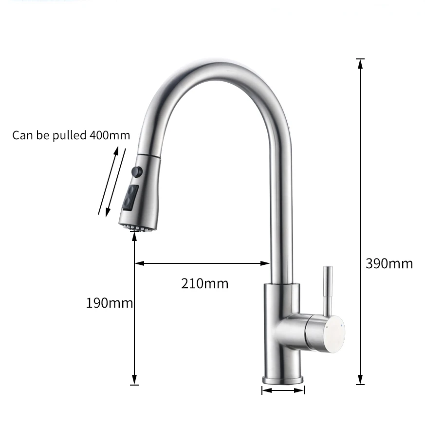 

Smart Touch Kitchen Faucets Crane For Sensor Kitchen Water Tap Sink Mixer Rotate Touch Faucet Sensor Water Mixer KH-1005
