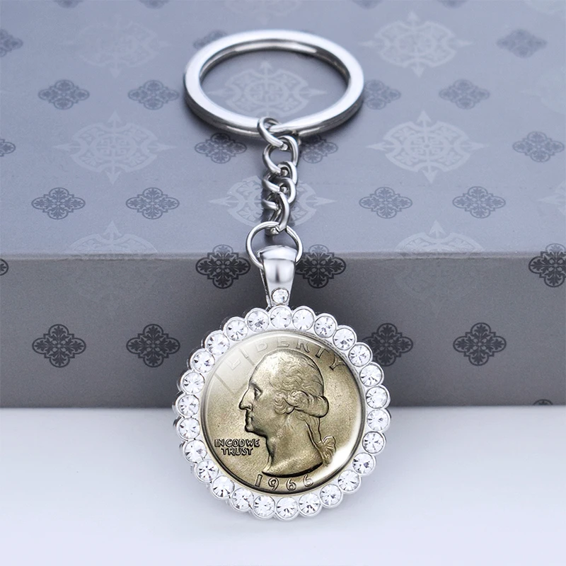 Кольцо для ключей с надписью все видимое