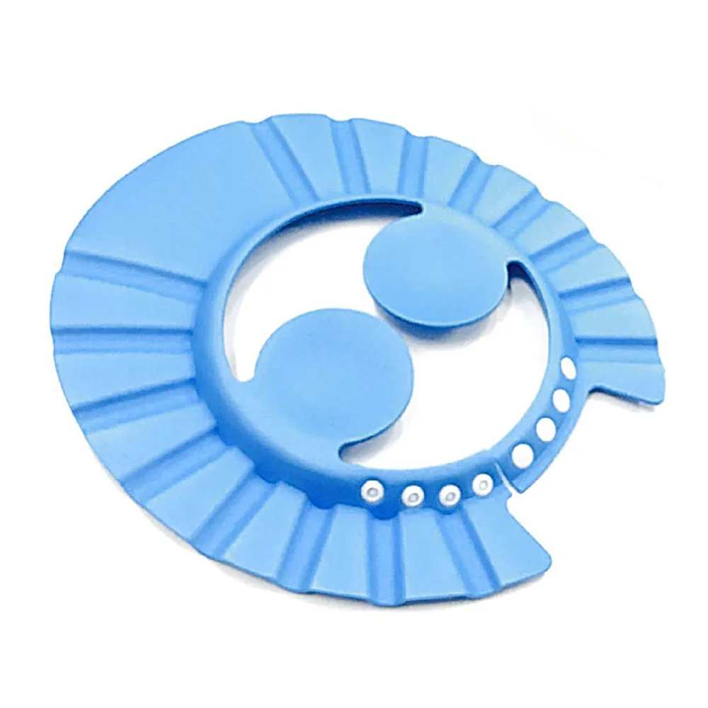 Регулируемая Детская кепка от шампуня безопасная шапочка для купания защитная