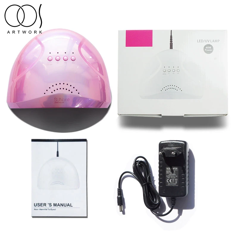 Профессиональная светодиодсветодиодный УФ лампа для сушки ногтей 48 Вт|Сушилки