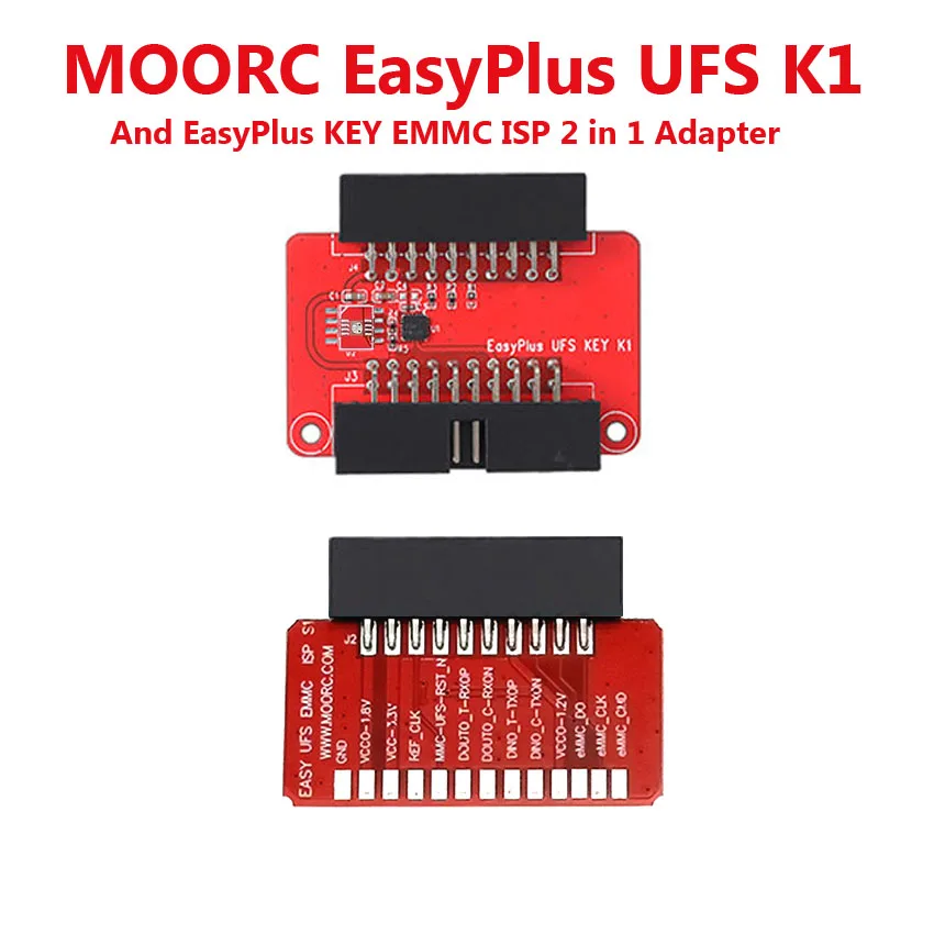 Адаптер Easyplus UFS key EMMC ISP 2 в 1 поддержка стандартного блока адаптер инструмента