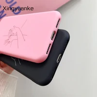 Couples Silicone Case For OPPO Realme 7 Pro X2 XT X 5 6 Pro C3 C2 C17 5i 6i 7i A9 A5 2020 Sexy abstract Back Cover