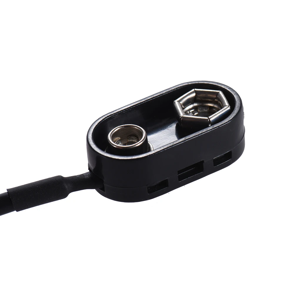 Горячие Новые зажимы-преобразователи батареи 9 В защелкивающийся соединитель 2 1