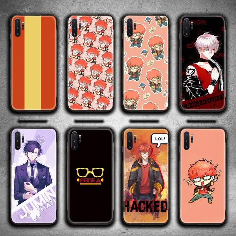 

707 Mystic Messenger Phone Case For Samsung Galaxy Note20 ultra 7 8 9 10 Plus lite J7 J8 Plus 2018 Prime