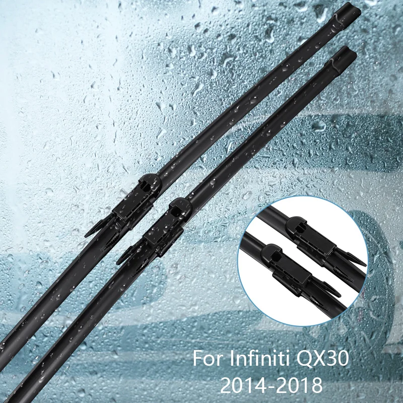 

Wipers Blade For Infiniti QX30 2014 2015 2016 2017 2018 Car Accessories For Auto Rubber Windscreen Wiper