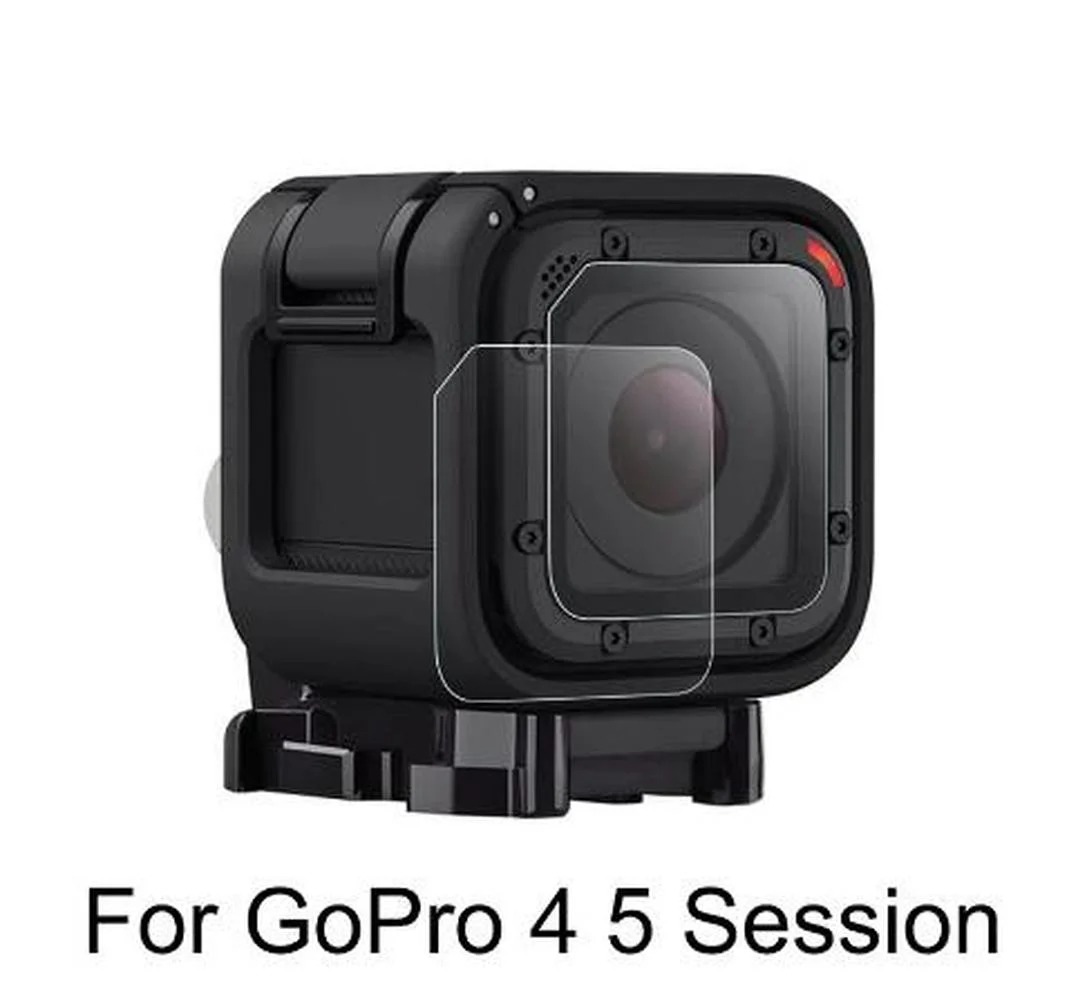 

Защитная пленка для объектива из закаленного стекла для экшн-камеры GoPro Hero 5/4 Session новая запасная часть для камеры