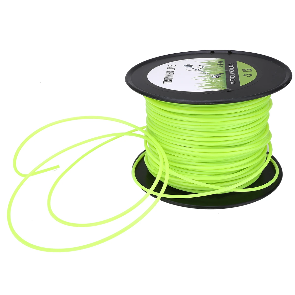 Durable Green 100m Lawn Mower Trimmer Line Rope 6-edge Thread Dia 3mm Trimmer Line Spool Thread Rope Brushcutter Accessories