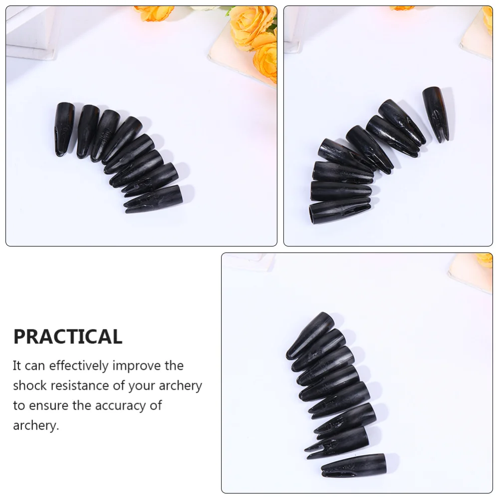 

60Pcs Arrow Nock Arrow Shaft Arrow Tails DIY Arrow Nock Replacement
