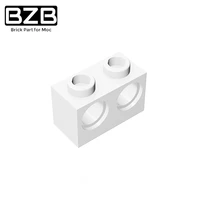 bzb moc 32000 1x2 with 2 hole brick creative high tech building block model kids toys diy brick parts best gifts