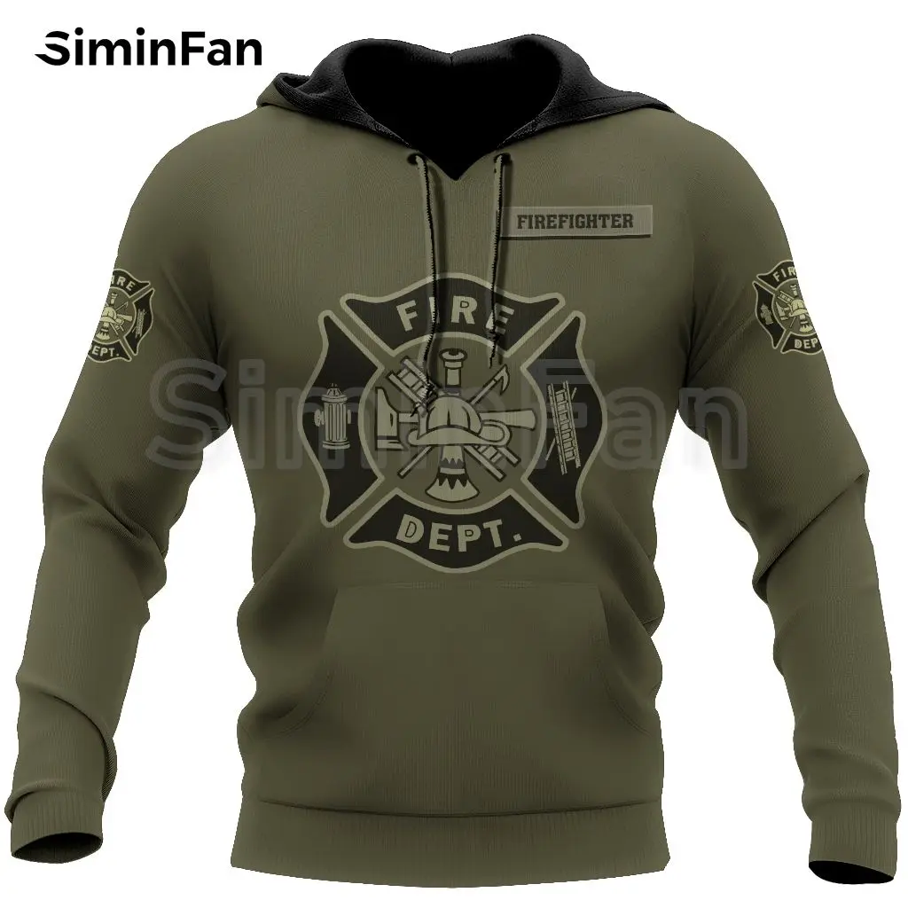 

Firefighter Fireman Camo Mens 3D Print Hoodies Unisex Casual Sweatshirt Harajuku Pullover Women Tracksuit Coat Hip-Hop Jacket 10