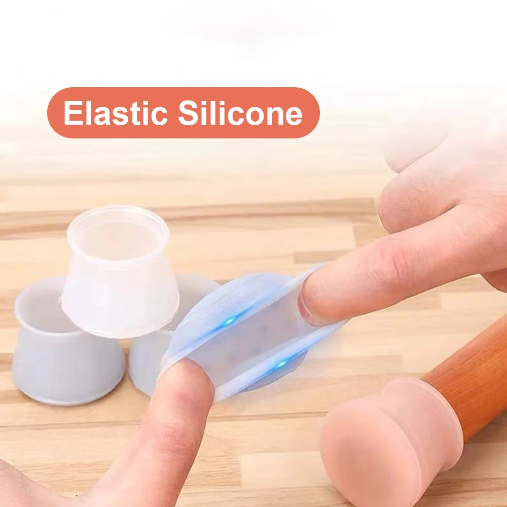 1/4/8PCs Furniture Table Chair Leg Feet Cover Protector Pads Non-slip Caps Foot Protection Bottom |