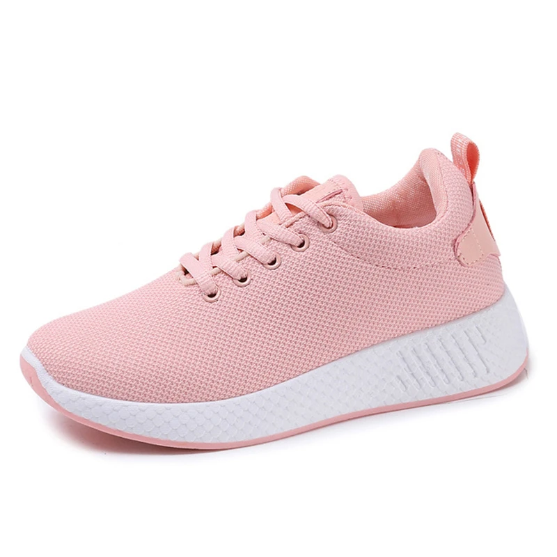 Прогулочная обувь Женская летняя дышащая сетчатая на плоской подошве Весенние