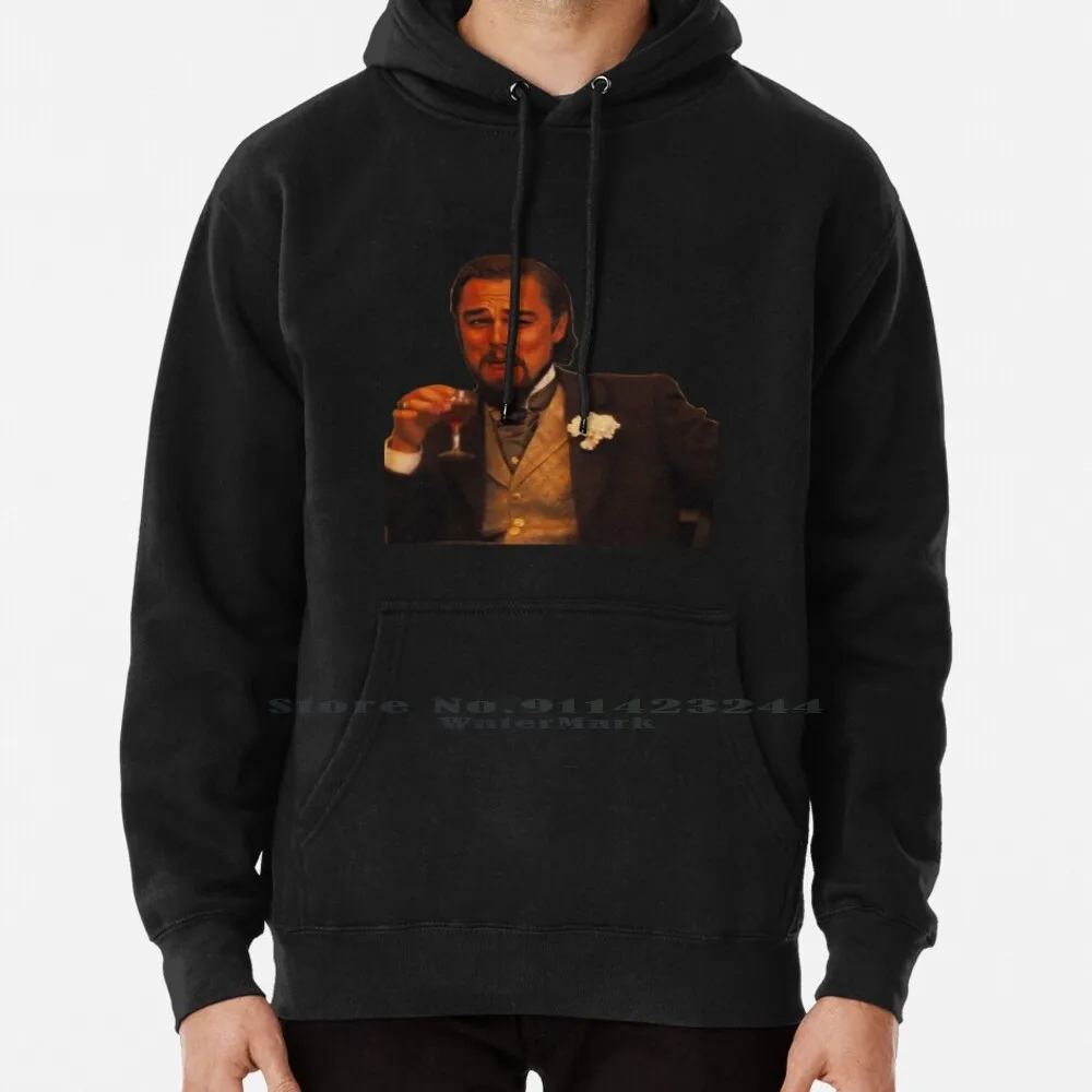 

Laughing Leonardo Dicaprio Hoodie Sweater 6xl Cotton Django Unchained Quentin Tarantino Leonardo Dicaprio Laughing Meme Calvin