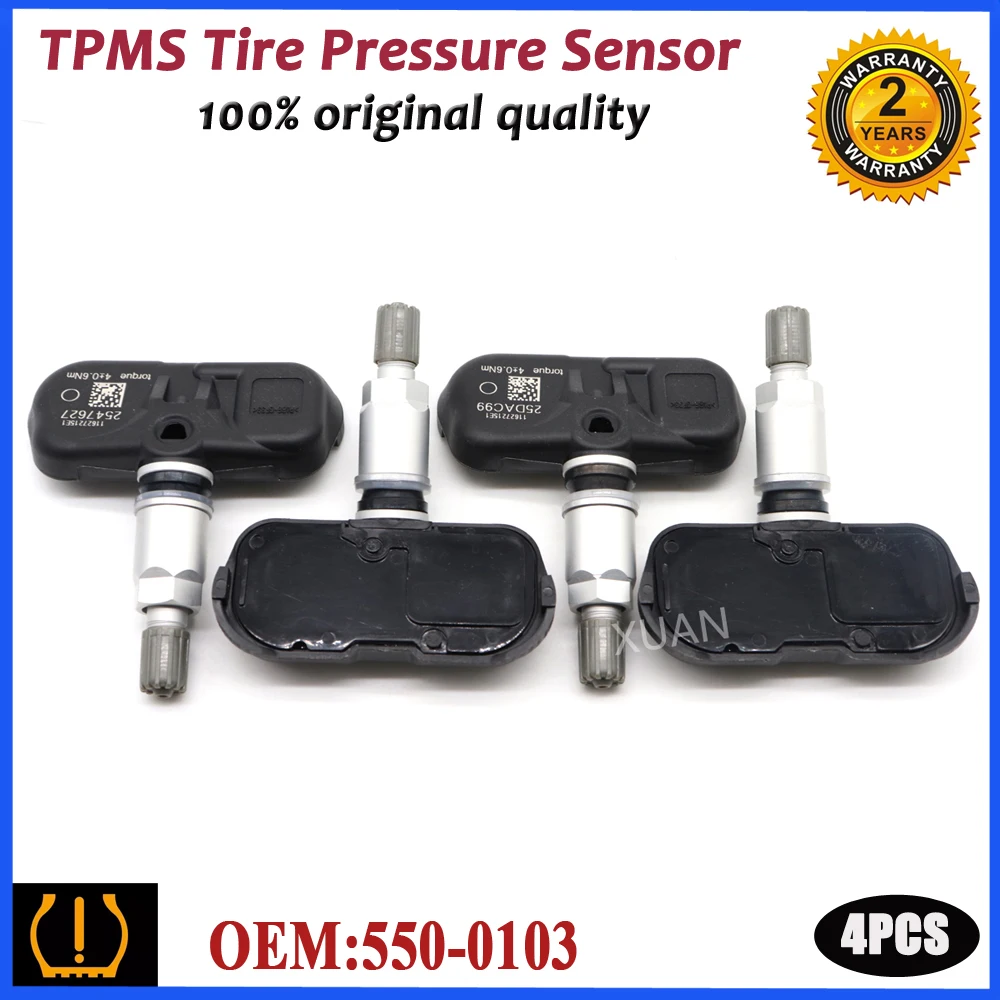 550-0103 система контроля давления в шинах датчик TPMS для Toyota ключ Camry Avalon Corolla Highlander Land