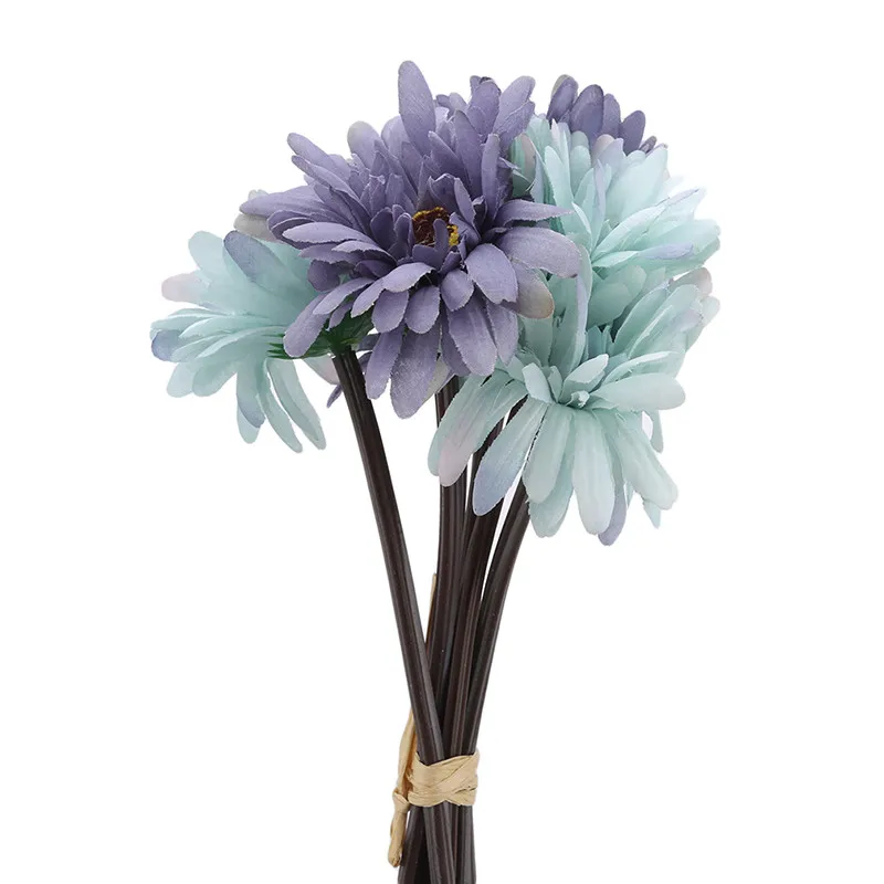

Artificial Flowers Gerbera Flower Gerbera Bouquet Holding Flowers Fake Flowers For Home Decoration Wedding Party