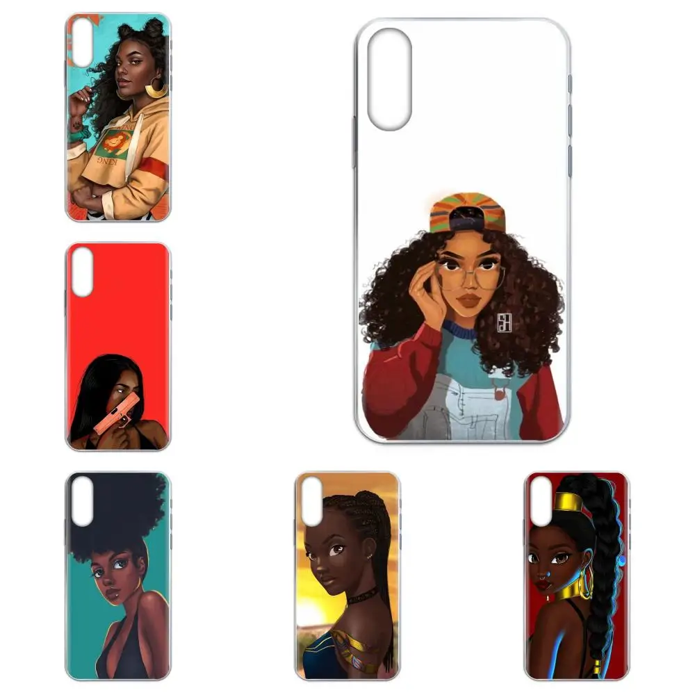 Black Girl Magic Melanin Poppin для Huawei Honor 4C 5A 5C 5X 6 6A 6X 7 7A 7C 7X 8 8C 8S 9 10 10i 20 20i Lite Pro|Бамперы| |
