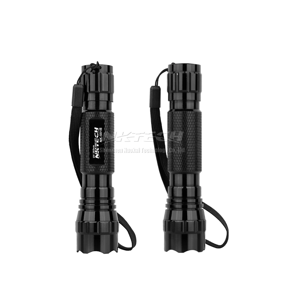 NKTECH NK 501B 365nm фиолетовый обратно светильник вспышки 1 Режим УФ светодиодный Длина