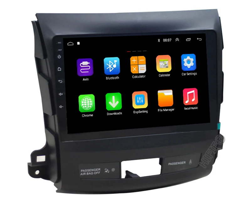 Автомобильный DVD мультимедийный плеер для Mitsubishi Outlander XL 2005- 2din Android 9,0 радио магнитофон навигация gps