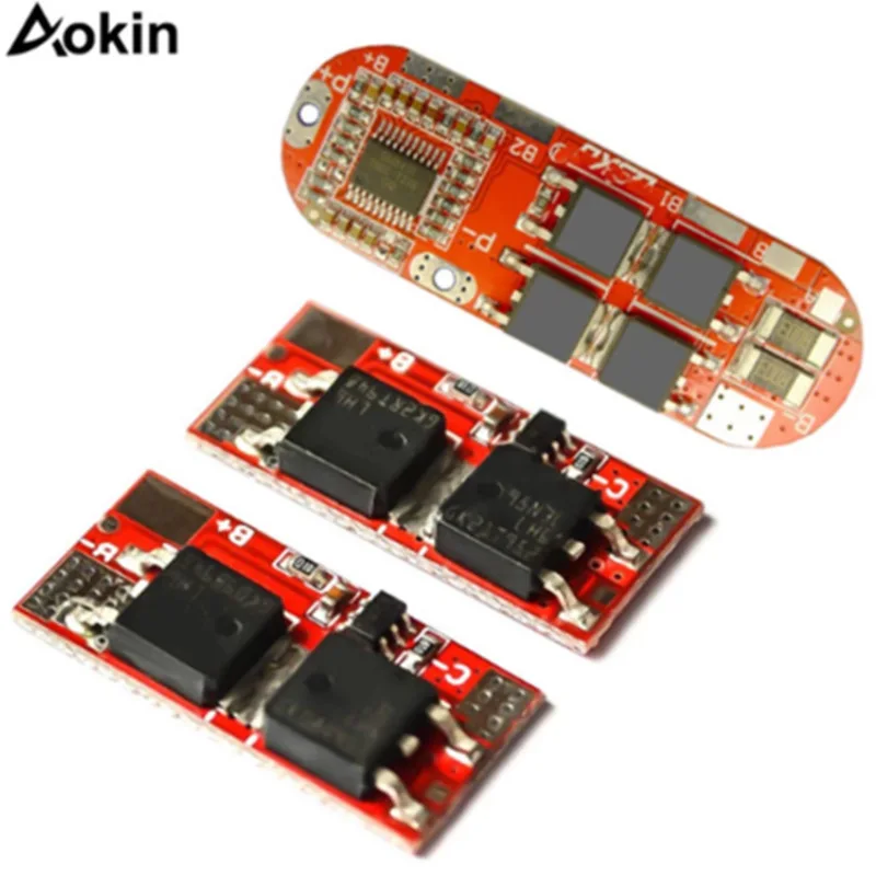 Aokin BMS 1S 2S 10A 3S 4S 5S 25A 18650 Защитная печатная плата литий ионного