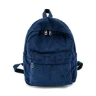 Рюкзак из хлопчатобумажной ткани; Модные женские школьный рюкзак Однотонная одежда женский рюкзак для девушек, платье для девочек школьные сумки женские рюкзаки Mochila Рюкзак Пакет