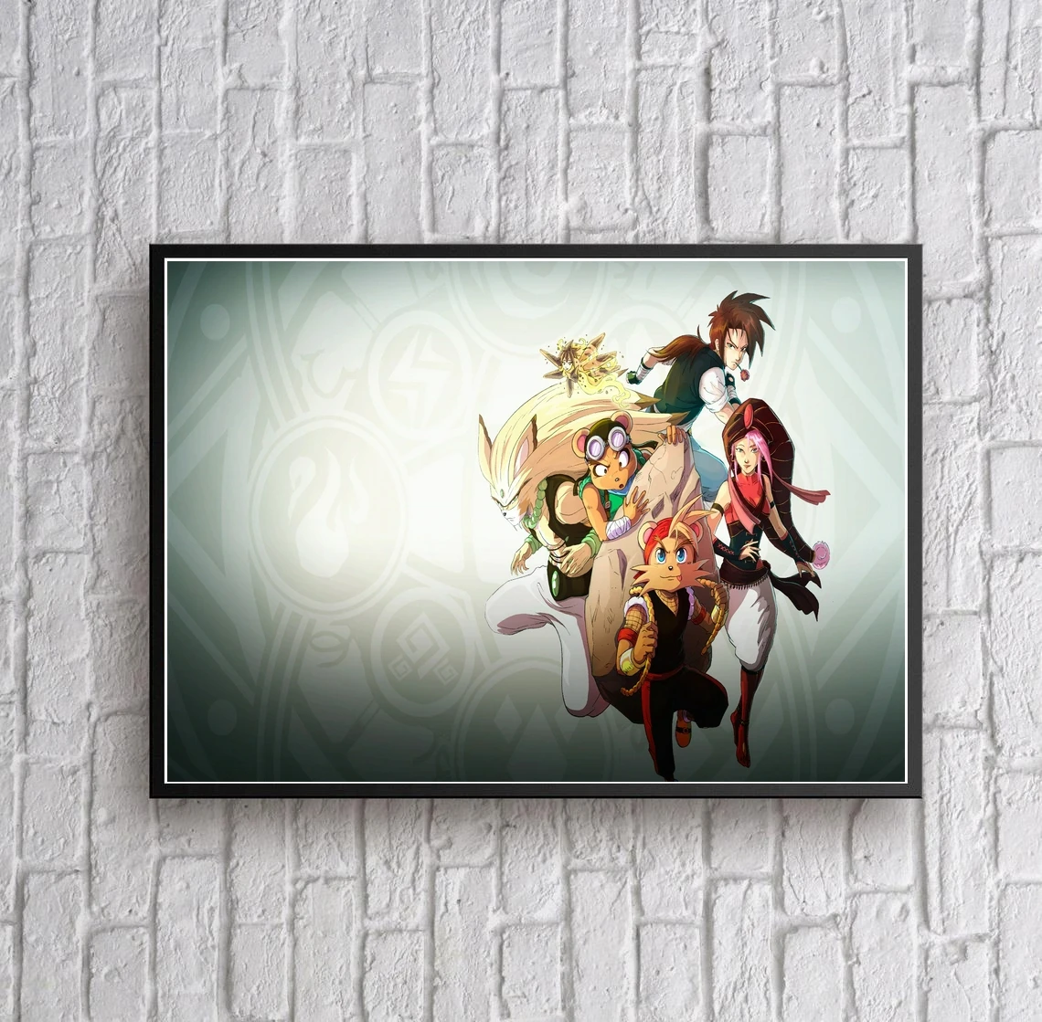 

Shiness The Lightning Kingdom Video Game Canvas Poster Home Wall Painting Decoration (No Frame)