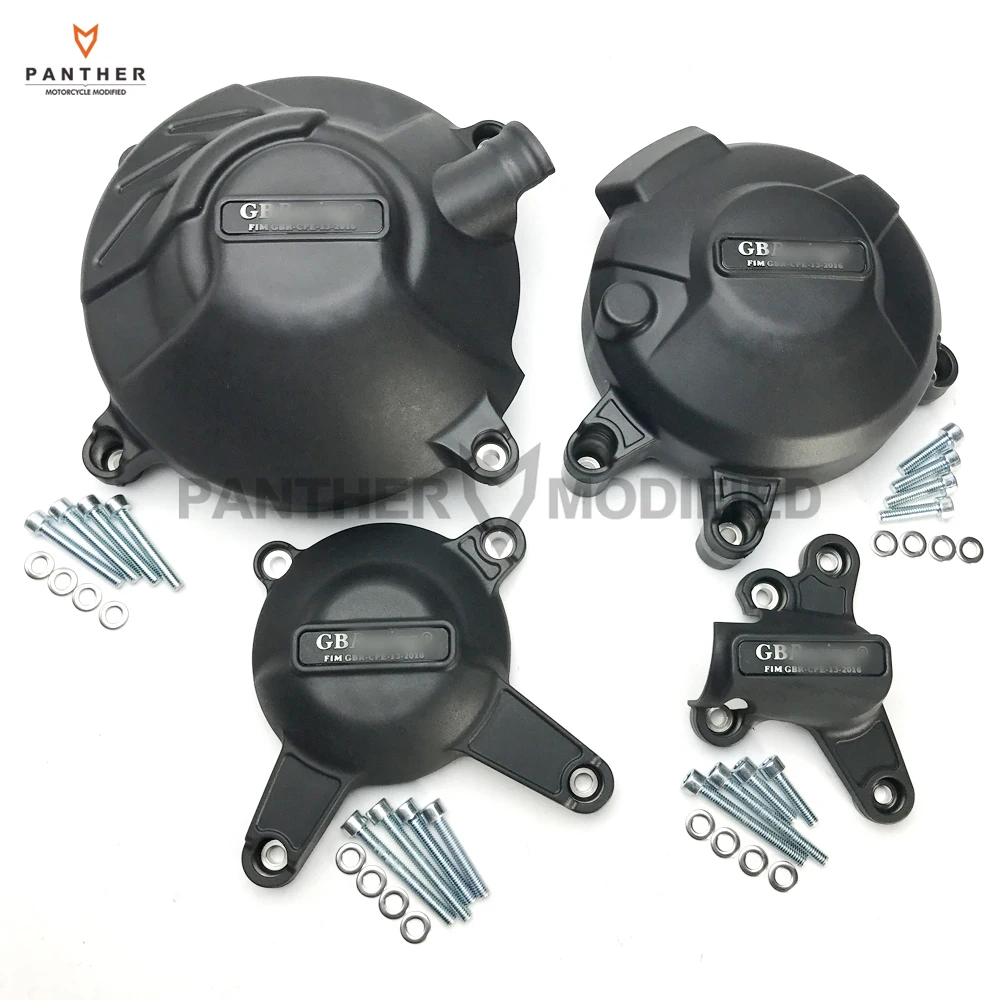 

Black Motorcycles Engine Protection Cover Water Pump Covers Case for GB Racing for YAMAHA MT-09 MT 09 FZ-09 2014-2017