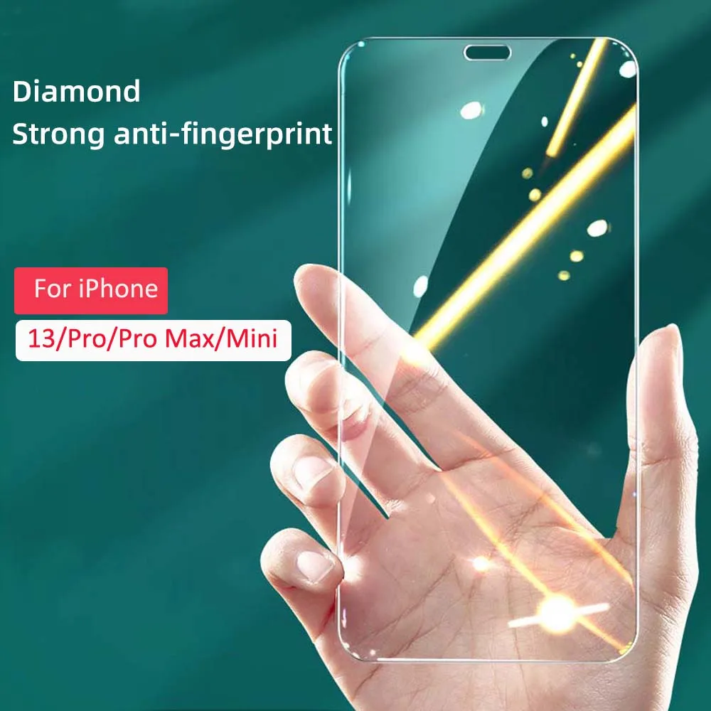 

Newest Tempered Glass for iPhone 13 12 11 XR X XS 9D Full cover Screen Protector Film for iPhone 12 Pro Max Mini 7 8 Plus SE