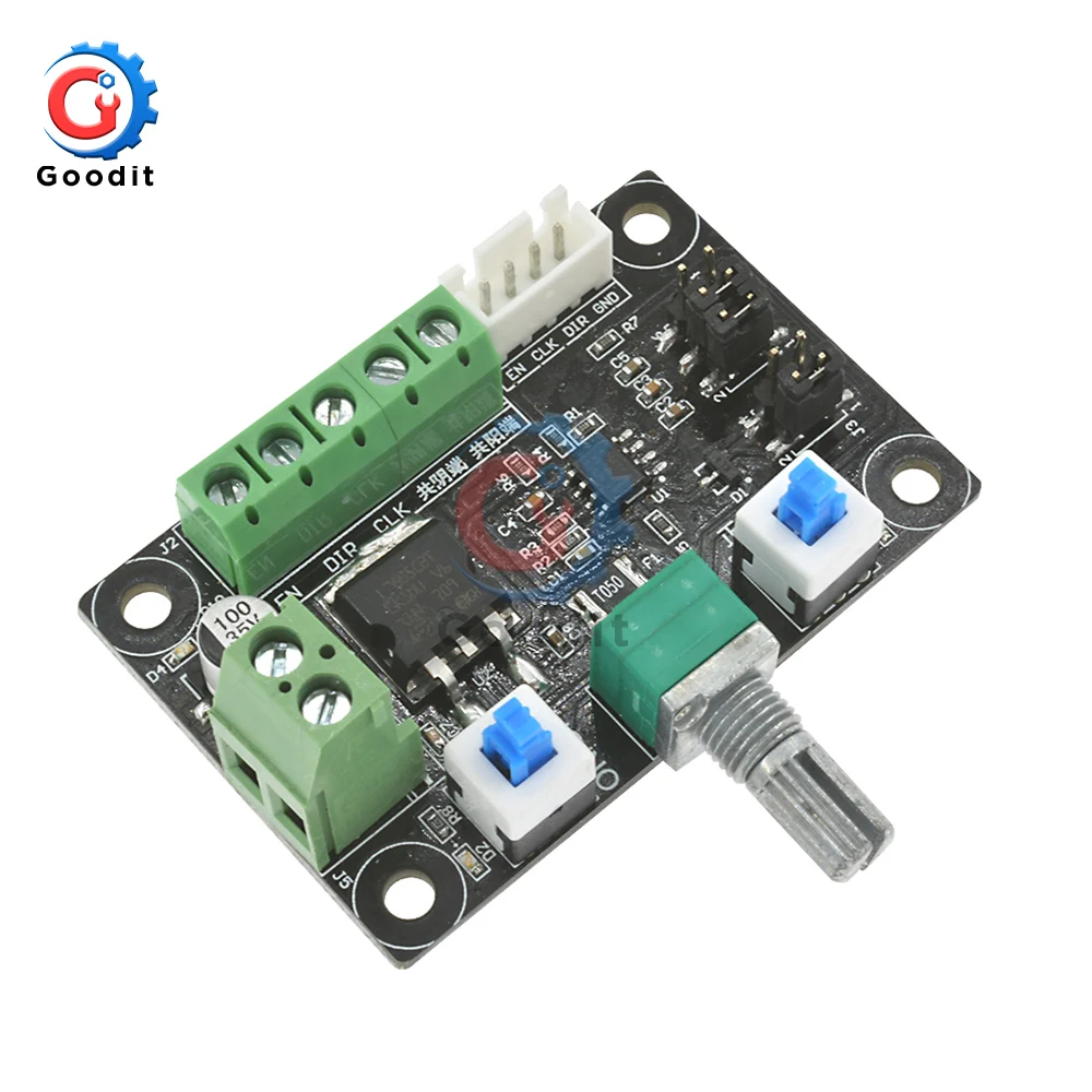 DC 12V 24V Генератор импульсных сигналов для шагового двигателя регулятор