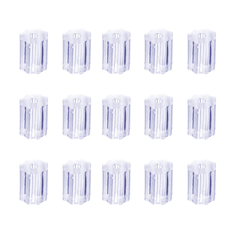 100Pcs 3mm Transparent Plastic Earring Backs Plug Settings Base Ear Studs Back Jewelry Accessories Supplies | Украшения и