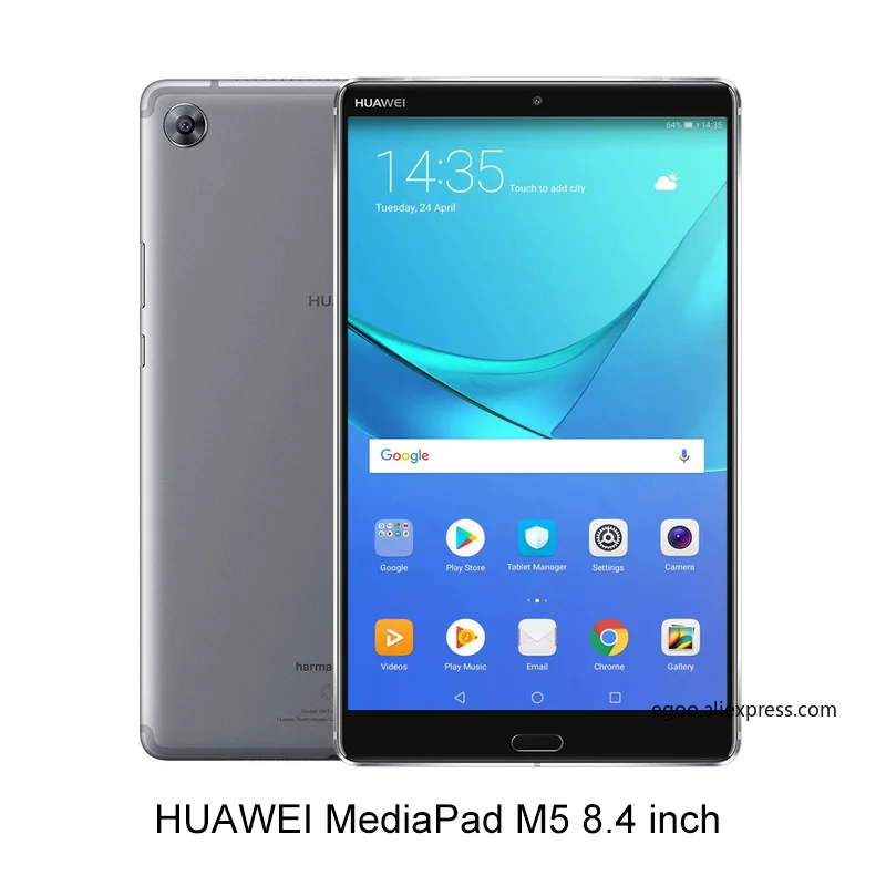 Huawei MediaPad M5 8,4 дюймов, четыре ядра, 4 Гб ОЗУ, 32 ГБ/64 Гб/128 Гб ПЗУ, Wifi/LTE, Android 8,0, 2K ips, 2560x1600, отпечаток пальца, Android 8,0