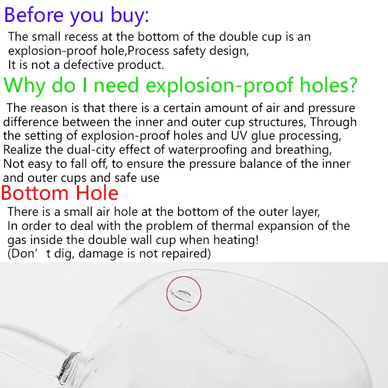 

Visual Touch Cartoon Innovative Bear Transparent Double Layer Cup Clear Heat Resistant Coffee Tea Milk Beer Whiskey Mug Gift