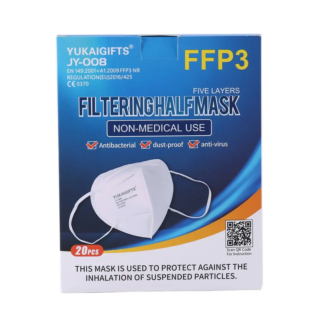 

Mascarillas ffp2reutilizable FFP2Mask 6-Layer Black Mouth Mask FFP2 Face Protective (5-Layer White) Mascherina ffpp2 Masque fpp2