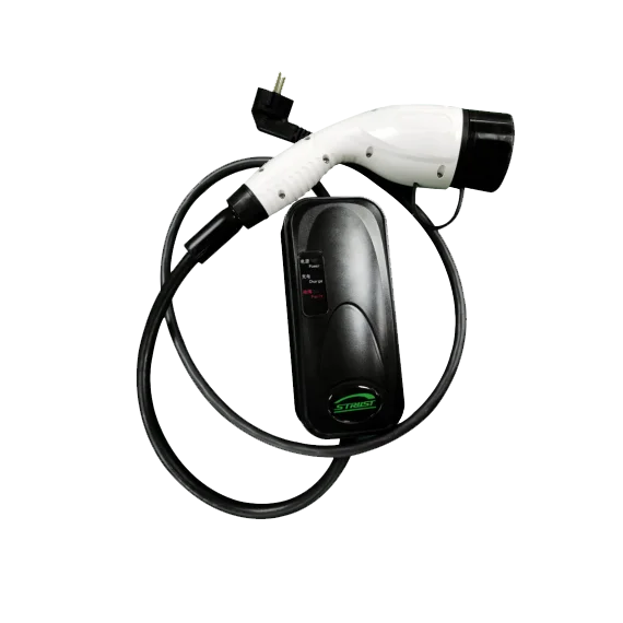 

EV Charger Manufacturer made for European standard charging plug of mode 2 16A with 5 meter cable support customized