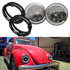 7-дюймовая светодиодный глая светодиодная фара с монтажным кольцом для автомобиля Jeep Wrangler JK Land Rover Defender для VW Beetle Classic Harley