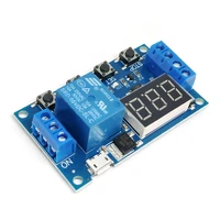 6 30v adjustable relay module switch trigger time delay circuit timer1