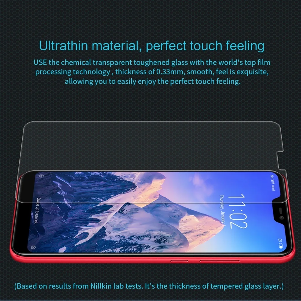Для Xiaomi Mi A2 Lite глобальная версия закаленное стекло Nillkin Amazing H противовзрывная Защита экрана для Xiaomi Mi A2 Lite