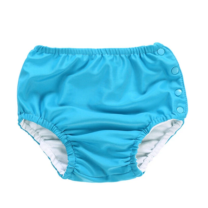 Waterproof Baby Swim Nappy Diaper Swimwear Panties Cloth Nappies Swimming Pool Pants For Infant Toddler Kids Boys Girls | Мать и ребенок