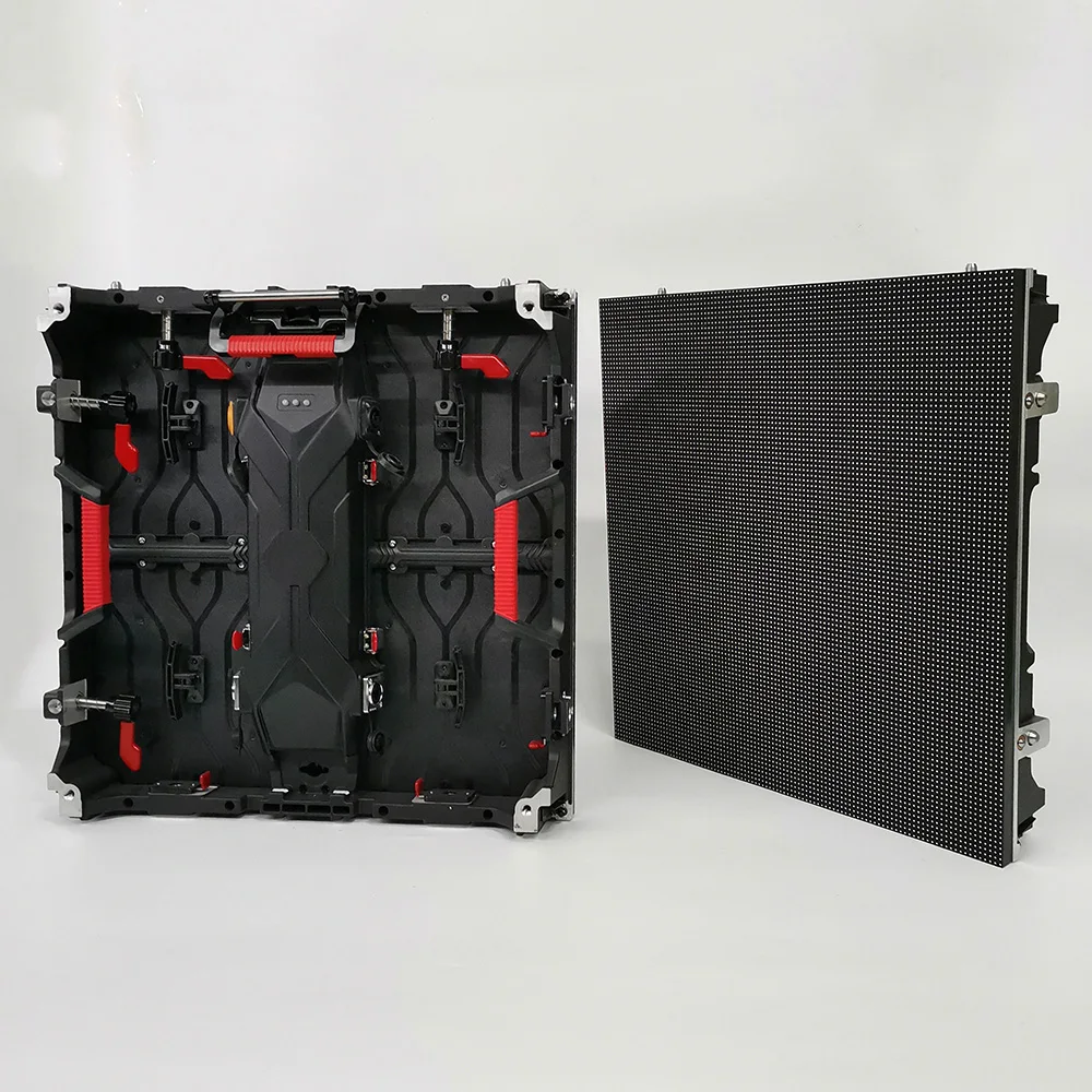 Goedkoop Indoor Full-Color High-Definition Led Display Panel P4.81, Bruiloft Stadium Screen Factory Custom, Voor En Achter Onderhoud