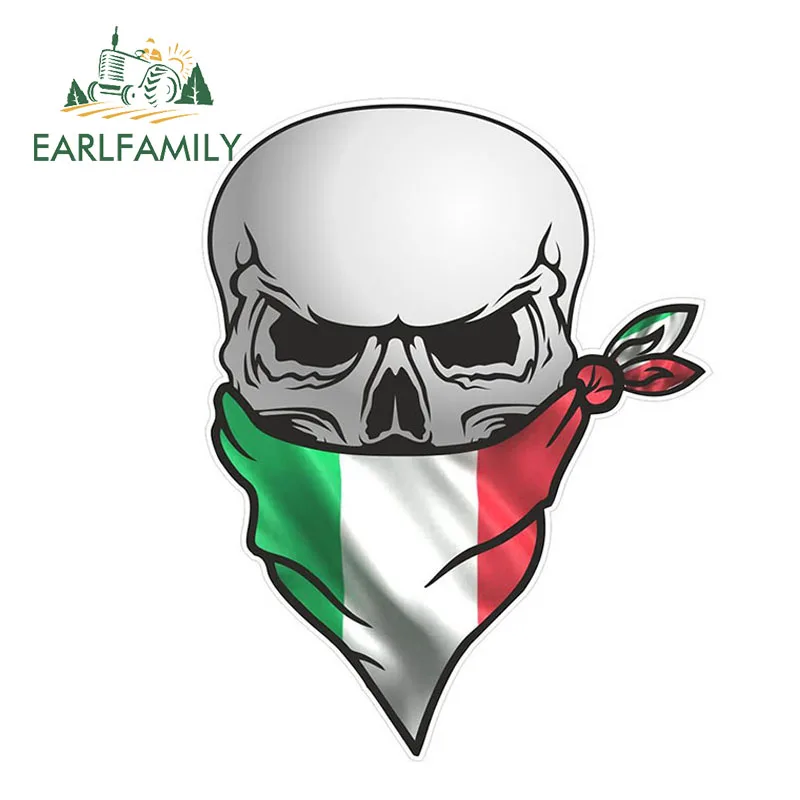 EARLFAMILY Готический Байкерский пиратский череп с лицом бандана итальянский