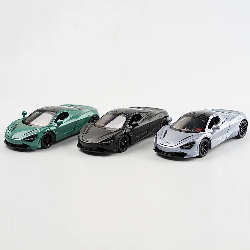 Модель автомобиля McLaren 720S металлическая из сплава в подарок на день рождения |