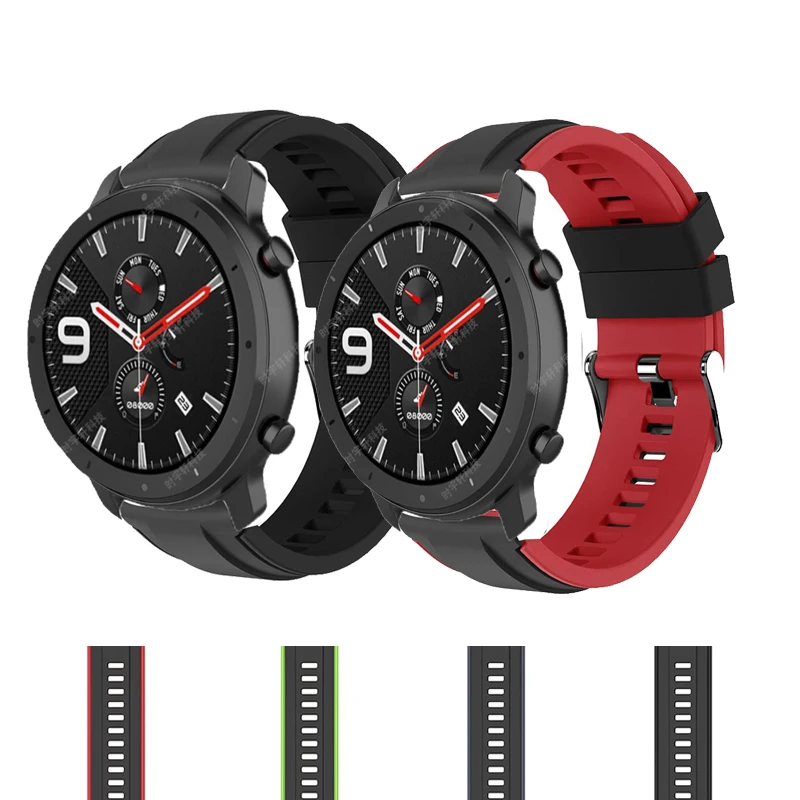 

Strap For Samsung Galaxy watch 3 45mm/41/active 2 gear S3 Frontier/huawei watch gt 2e/2/amazfit bip/gts strap 20/22mm watch Band