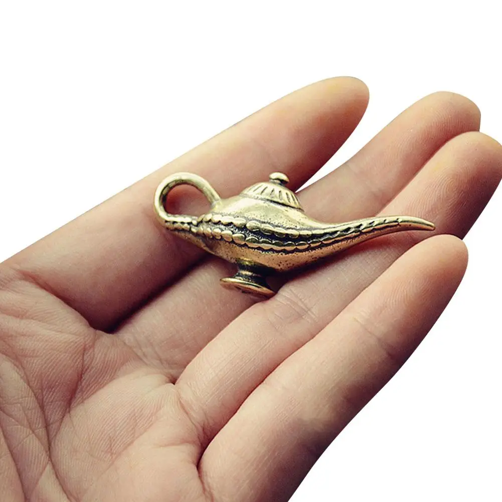 Желая лампа Wish Pot Key Подвеска Волшебная Лампа Алладина Подвески для изготовления