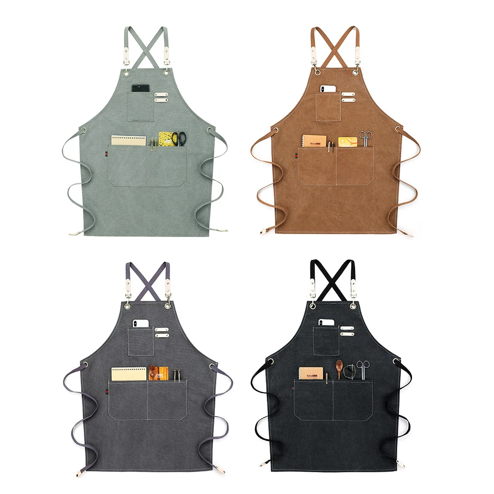 Фартук высокого качества для тату-мастера бариста маникюра сада пекарни