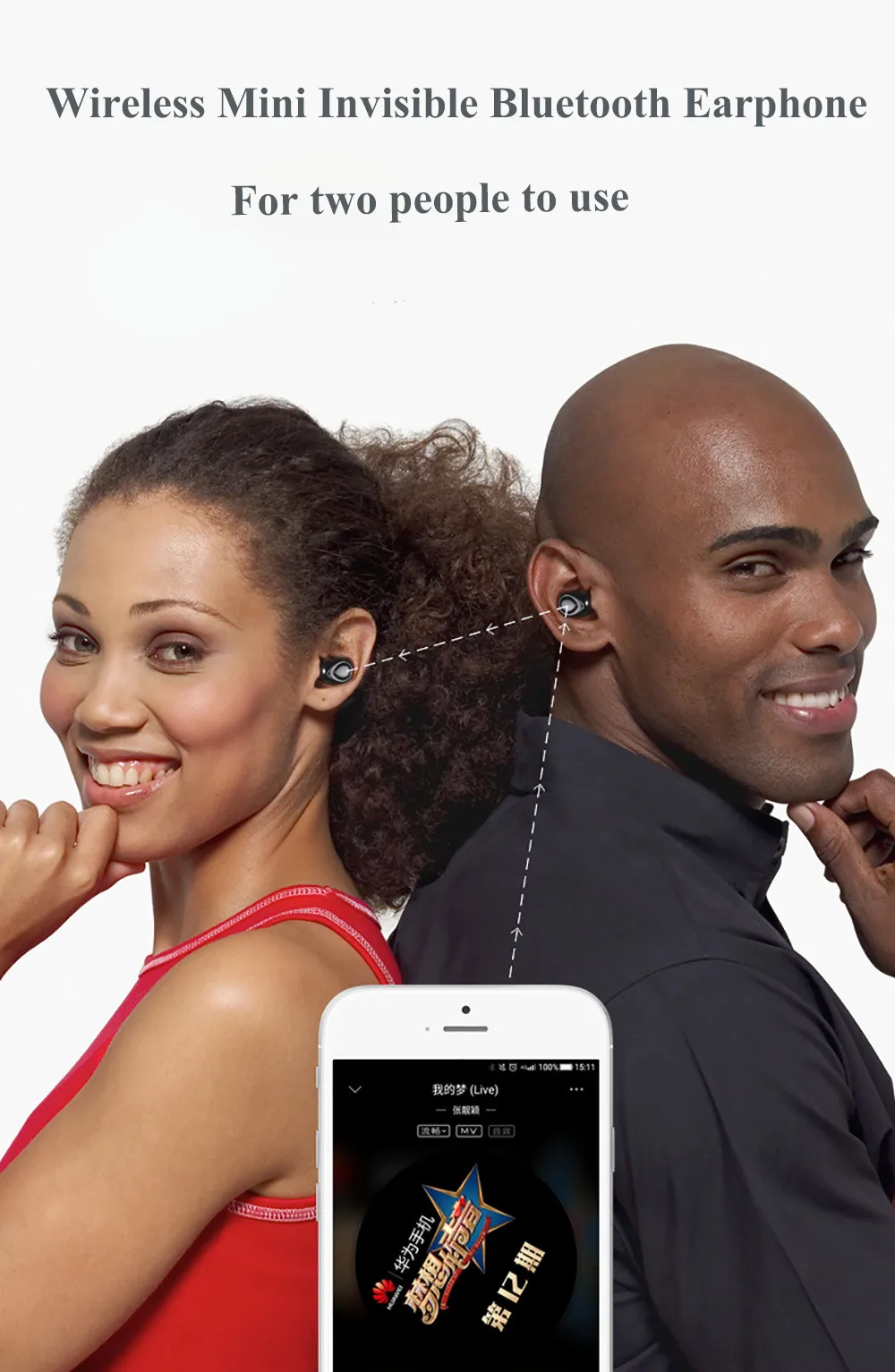Bluetooth наушники стерео наушники беспроводные мини невидимые наушники CVC 6,0 шумоподавление гарнитура с микрофоном для Ios Android