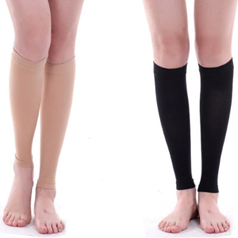 

Lady Leg Ankle Socks Calf Compression Stretch Sleeve Prevent Varicose Veins Socks Legs Shaping Cotoon Leg Warmers Boot Socks New