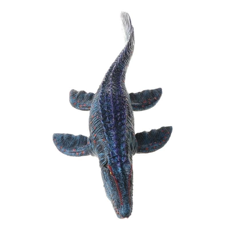 

Simulation Static Solid Marine Animal Model Ornaments Movable Jaw Mosasaur Scene Decoration Dinosaur Props Kids Toy P15C