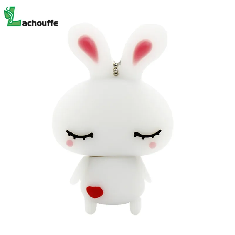Usb флеш накопитель 32 ГБ Флешка 64 Гб мультяшный милый кролик usb 2 0 128 16 8 карта памяти