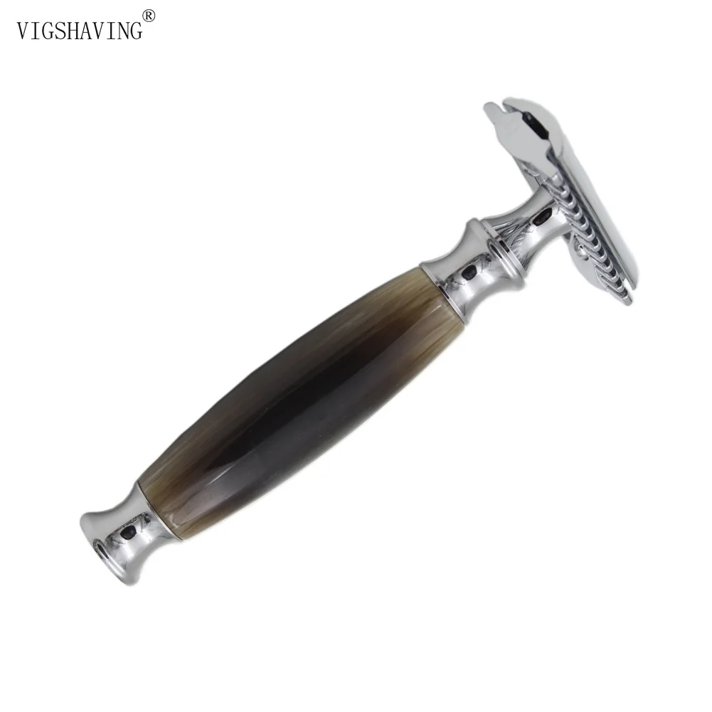 Рекламная цена полимерная Ручка хромированная расческа Безопасная бритва с