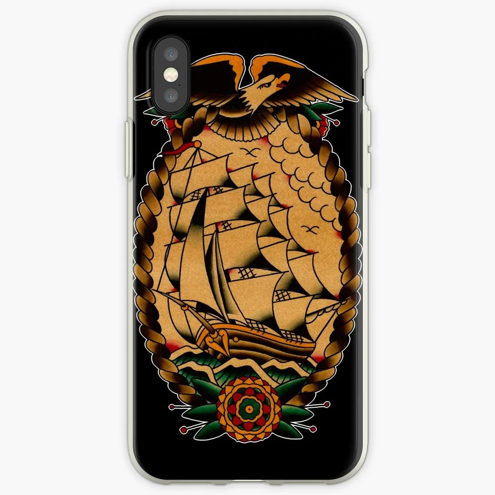 Клипер корабль для iphone 11 X XS Max XR милый кот Том чехол 8 7 6 6S Plus Мягкий силиконовый