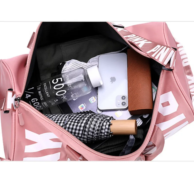 

Shoulder Bags For Women Fitness Barrel-shaped Travel Bag For Sports Gym Bolsas Designer Waterproof Handbags Women Large Capacity
